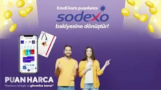 #PuanHarca ile kredi kartı puanların sodexo bakiyesine dönüşsün.