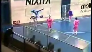 The greatest indoor football goal ever!
