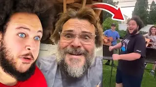 Watching FUNNIEST JACK BLACK TikToks! (AMHBAND)