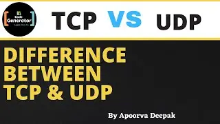 Difference Between TCP And UDP | What Is The Difference Between TCP And UDP | CG