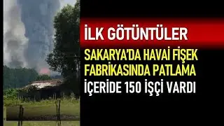 Sakarya'nın Hendek ilçesindeki havai fişek fabrikasında patlama oldu.