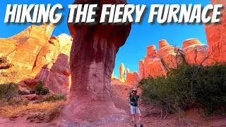 FIERY FURNACE HIKE | Arches National Park | Self-Guided | It's a MAZE!