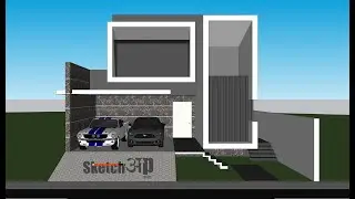 How to make elevation in SketchUp 
