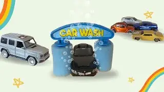 Cars Toys | Dado | Car Wash | Metal Cars | Parking Lot