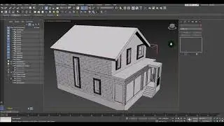 3ds max: 10 Фактура стен