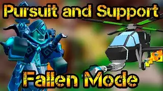 Only Pursuit and Support New Fallen Mode Roblox Tower Defense Simulator