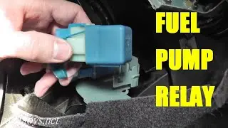 Fuel Pump Relay TESTING and REPLACEMENT