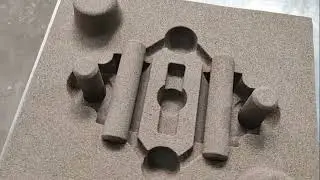 Процесс формовки по технологии ХТС корпусов Р232 для сельскохозяйственной техники.