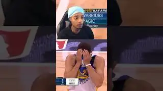 Flight reacts to Steph Curry crying #shorts