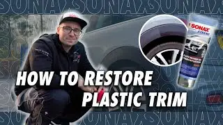 How to Restore Faded Trims Fast & Make Them Last! | SONAX Xtreme Plastic Restorer Gel