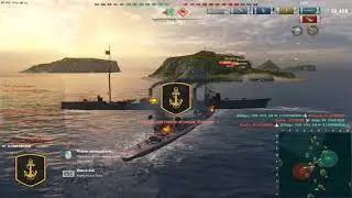 Советский Эсминец Сторожевой.Морской бой-16.Игра World Of Warships
