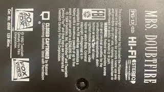 Little Leaps Bananas in Pyjamas Game but vhs ink label
