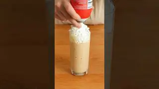 Easy eggnog frappe