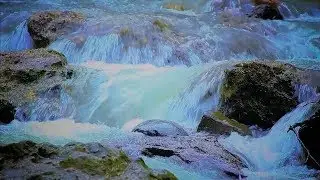 Relaxing & Soothing River Sounds ⛰️Rocky Mountains⛰️  10 Hours
