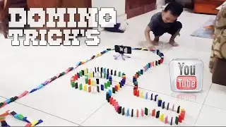 Bermain Domino Balok, Seru!!! [dominoes trick's] #domino #dominoestricks #dominogame