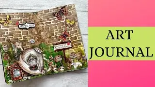 Art Journal - Fairy Houses 🌸😊💕🦋☘️