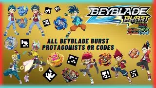 All Final Battle Winners 🏆 QR Codes - BEYBLADE BURST APP