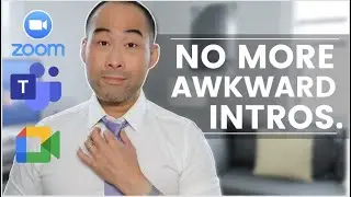 Introduce Yourself On Zoom Like A Leader | WFH Career Tips