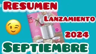 RESUMEN LANZAMIENTO CATÁLOGO SEPTIEMBRE 2024 Betterware 🩵