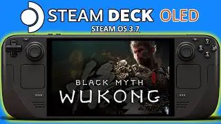 Black Myth: Wukong Steam Deck OLED Performance | Steam OS 3.7 Black Myth: Wukong Gameplay Settings