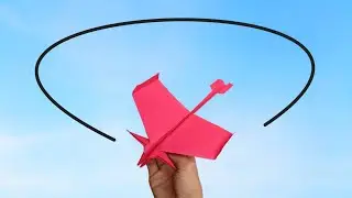 How to Make a Dragon Paper Plane / Dragon Paper Airplane