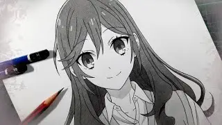 How to draw Kyoko Hori | Horimiya | Step by step Tutorial