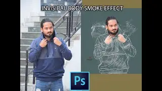 Invisible Body Smoke - Photo editing tutorial in photoshop A to Z - Akshay Bahir Edit