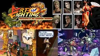 Openbor Art of Fighting Trouble in South Town Full Playthrough SNK Fan Game