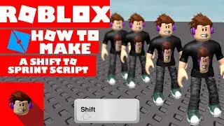 How To Make A Shift To Sprint Script | Roblox Studio Tutorial