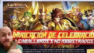 Invocación de Celebración - Nuevos Eventos - Saint Seiya Awakening Knights of the Zodiac