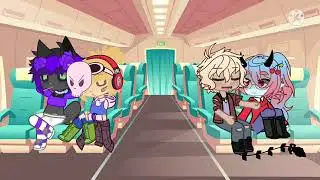 the plane trip  gacha vore  digestion