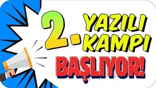 11. Sınıf 1. Dönem 2. Yazılı Kampı Başlıyor! 📣