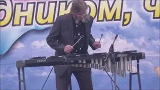 Играет Александр Кожевников (ксилофон)