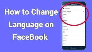 How To Change Facebook App Language In Android
