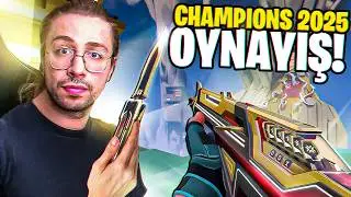 Yeni CHAMPİONS 2025 seti ile İLK BELA! (Valorant 2025 Champions Oynanış)