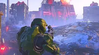 Master Chief in Helldivers 2