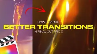 The power of the speed ramp transition (Final Cut Pro X Editing Tutorial)
