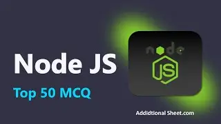 Node JS Top 50 Multiple Choice Questions | Node JS  Interview Preparation | 