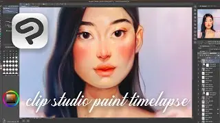 Speedpainting in Clip Studio Paint ✦ Digital Art from My Imagination