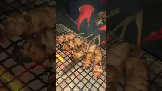 CHICKEN BBQ【Solo Camping】