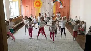 В детском саду Теремок с.Боринское 17.04.2019г. был проведен флеш-моб