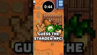 Guess This Stardew Valley NPC In Under 60 Seconds! 