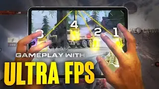 6 Fingers iPad Pro Medium Graphics+120 Fps Gameplay 🔥| But Sad Ending 😭 | COD MOBILE !!