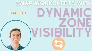 Swap Tableau Worksheets with Dynamic Zone Visibility