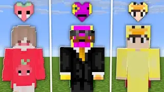 Minecraft ama YOUTUBER KALPLERİ VAR!