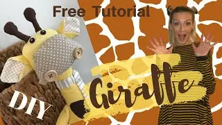 Giraffe Toy Sewing tutorial | Шиття жирафа | Zürafa Oyuncak Dikimi