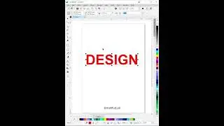 Create effects on fonts in CorelDRAW  
