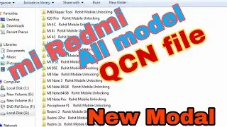 All Redmi MI QCN Files | Latest Models | Network/IMEI Repair | 2025 Updated