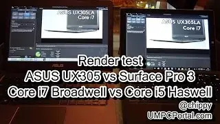 ASUS UX305 Core i7 vs Surface Pro 3 (Thermal issues)