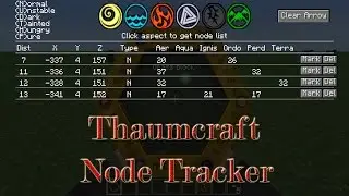 Thaumcraft 4.2 - Как найти узел ауры? (Thaumcraft Node Tracker)